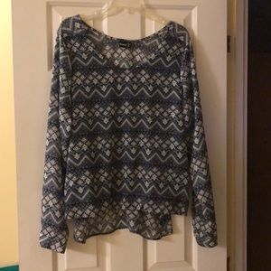 Cruel Girl long sleeve top.